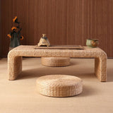 17,72 inch brede Scandinavische stijl koffiecocktailtafel houten salontafel