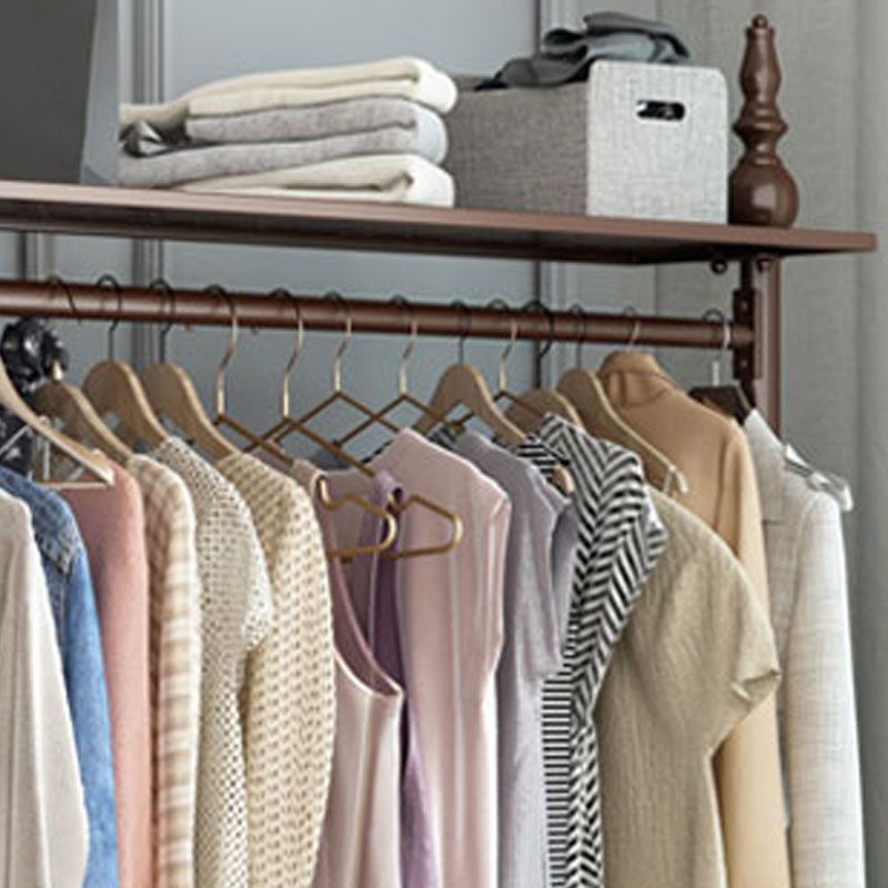 Rarero colgante de metal moderno y estantería de estantería de almacenamiento