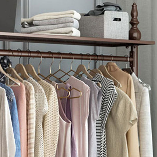 Rarero colgante de metal moderno y estantería de estantería de almacenamiento