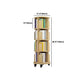 Modern Solid Wood Bookcase, Log, Cylinder Bookshelf for Any Room, 21.5" W Clearhalo 'Bookcases' 'furn' 'furn_bookcases' 'Furniture' 'Office Furniture' 1200x1200_886507af-b6cb-4b9e-94c1-db1ecf542383