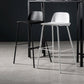 Contemporary Bar Stool Armless Plastic Low Back Counter Chair with Iron Base Clearhalo 'Bar Furniture' 'Bar Stools' 'bar_stools' 'furn' 'furn_bar_stools' 'furniture_bar_stools' 'Kitchen & Dining Furniture' 'kitchen&dining_furn' 'kitchen' 'kitchen_furn' Furniture' 1200x1200_8865dec9-d028-4cc5-a83e-34ed90a331a2