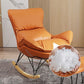 Modern Upholstered Rocker Chair Metal Frame Spindle Rocker Chair with Ottoman Clearhalo 'Chairs & Seating' 'furn' 'furn_rocking_chairs' 'Furniture' 'Living Room Furniture' 'Rocking Chairs' 'rocking_chairs' 1200x1200_88698a83-9e6b-43f8-8716-5d41c1c29c7e