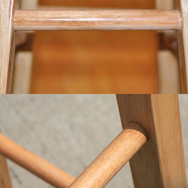 Modern Armless Backless Counter Stool Rubber Wood Kitchen Bar Stool with Wooden Seat Clearhalo 'Bar Furniture' 'Bar Stools' 'bar_stools' 'furn' 'furn_bar_stools' 'Furniture' 'furniture_bar_stools' 'Kitchen & Dining Furniture' 1200x1200_886b31bf-fa5a-4ba1-a4e7-37c39d8b1cdc