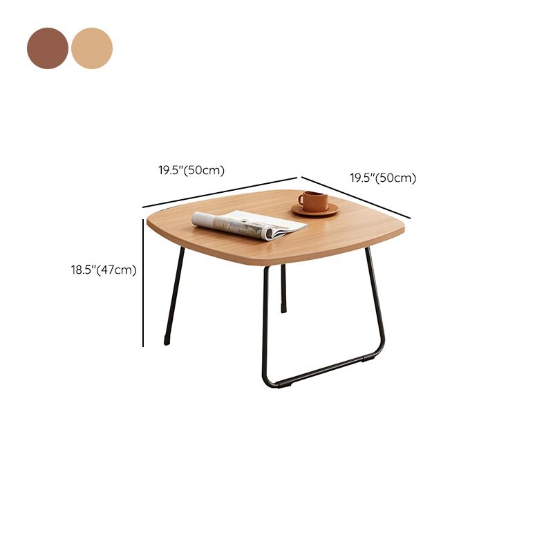 Tavolino da caffè contemporaneo Frame 1 Tavolino da cocktail singolo in legno