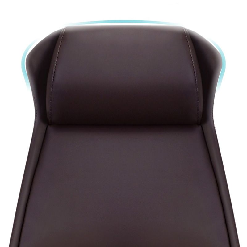 Silla de oficina de gestión de cuero moderna silla de computadora ergonómica ergonómica alta