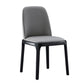 Contemporary Style Leather Chair Wooden Parsons Armless chair for Dining Room Clearhalo ' kitchen&dining_furn' 'Dining Chairs' 'Dining Tables & Seating' 'dining_chair' 'furn' 'furn_dining_chair' 'Furniture' 'furniture_dining_chair' 'Kitchen & Dining Furniture' 'kitchen' 1200x1200_8877f167-e9f8-43c7-805c-975b3b494180