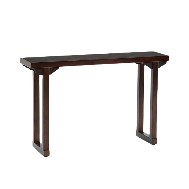 Walnusskonsolentisch Massivholz 9,84 Zoll breites Konsolensofa -Tisch