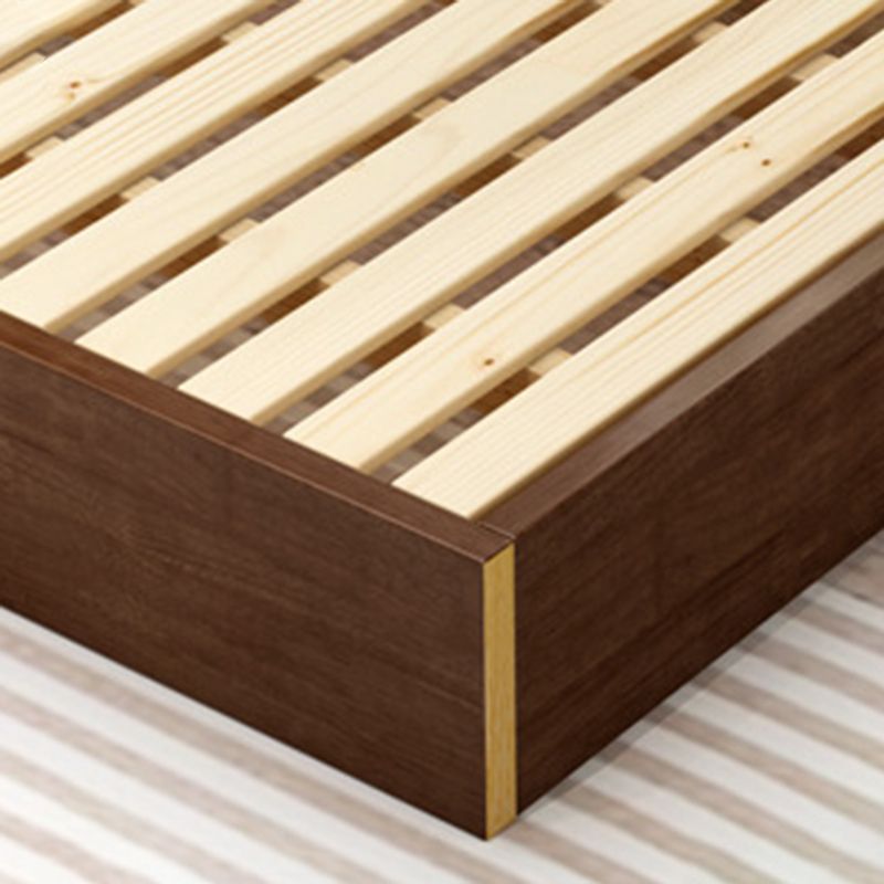 Contemporary Solid Color Wooden Bed Frame 6.29" H Platform Bed Clearhalo 'Bedroom Furniture' 'Beds' 'furn' 'furn_beds' 'Furniture' 1200x1200_887841c2-efdb-4073-ae31-80785a2a59bc