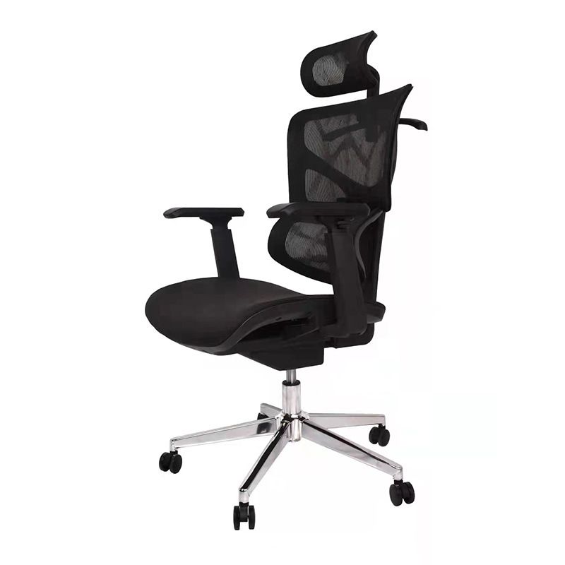 Contemporary Arm Chair Adjustable Seat Height Office Chair Pillow Included Clearhalo 'furn' 'furn_office_chair' 'Furniture' 'Office Chairs' 'Office Furniture' 'office_chair' 1200x1200_887a8c37-59f7-4297-934f-2d8a9a7238b2