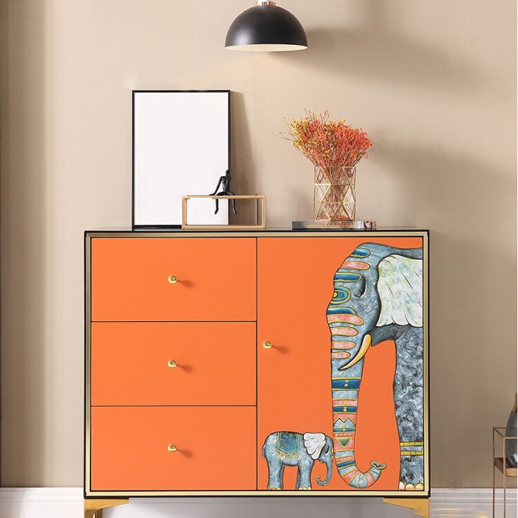 Glam Storage Chest Wooden Horizontal Lingerie Chest with Drawers Clearhalo 'Bedroom Furniture' 'Dressers & Chests' 'dressers_chests' 'furn' 'furn_dressers_chests' 'Furniture' 1200x1200_887b2f58-f073-42a7-af97-a2ce8bcfd934
