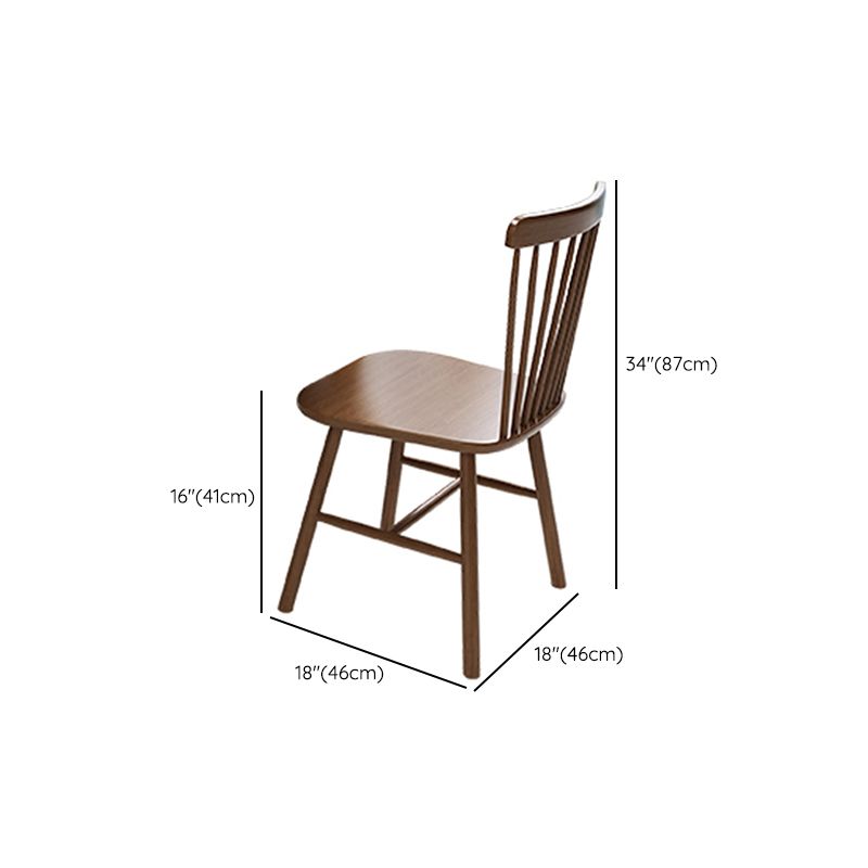 Wood Top Dining Table Set 1/5 Pieces Brown Dinette Set for Kitchen Clearhalo 'Dining Room Sets' 'Dining Tables & Seating' 'dining_room_set' 'furn' 'furn_dining_room_set' 'Furniture' 'Kitchen & Dining Furniture' 1200x1200_887d04eb-b94d-4d38-a667-98d8449c039f