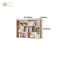 Solid Wood Bookshelf Contemporary Style Wall Mounted Bookcase for Office Home Clearhalo 'Bookcases' 'furn' 'furn_bookcases' 'Furniture' 'furniture_bookcases' 'Office Furniture' 1200x1200_887ea1b8-4647-4a64-a98c-4dd898c2f25d
