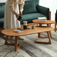 Solid Wood Coffee Table Nordic Style Minimalist Coffee Table