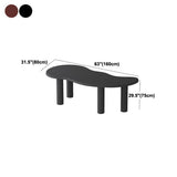 Nordic Solid Wood Table for Restaurant Unique Shape Table with 4 Legs Clearhalo 'Dining Tables & Seating' 'Dining Tables' 'dining_table' 'furn' 'furn_dining_table' 'Furniture' 'furniture_dining_table' 'Kitchen & Dining Furniture' 'kitchen' 'kitchen_dining_table' 1200x1200_88870fe2-ce67-4b98-b0f6-2eb530b91965