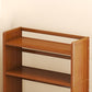 Standard Contemporary Shelf Bookcase Bamboo Open Bookcase for Office