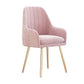 Scandinavian Style Upholstered Arm Dining Chair Solid Back Single Dining Chair for Home Clearhalo ' kitchen&dining_furn' 'Dining Chairs' 'Dining Tables & Seating' 'dining_chair' 'furn' 'furn_dining_chair' 'Furniture' 'furniture_dining_chair' 'Kitchen & Dining Furniture' 'kitchen' 1200x1200_888da9cb-a8a5-49f0-8b0b-70868dda0717