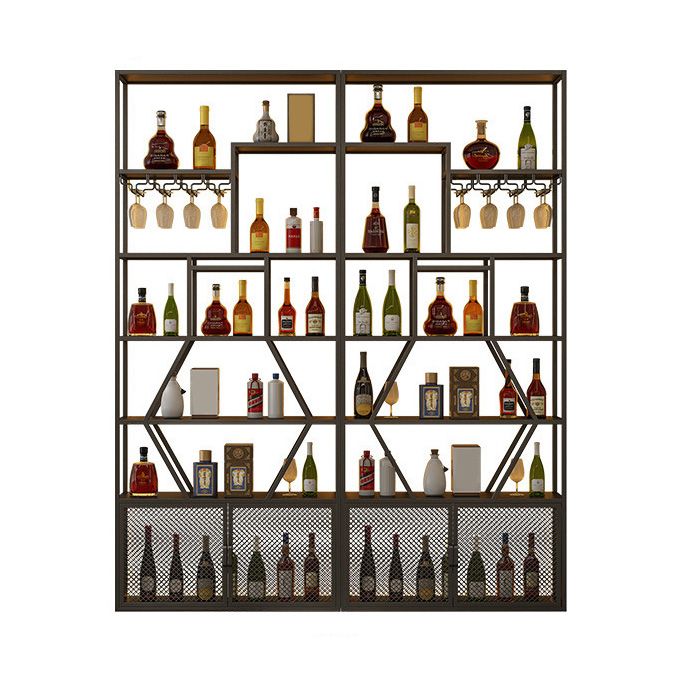 Gold and Black Floor Wine Glass Stemware Rack Holder Metal Wine Holder Rack Clearhalo 'furn' 'furn_wine_racks' 'Furniture' 'Kitchen & Dining Furniture' 'Wine Racks' 'wine_racks' 1200x1200_888ddc93-4ec4-43fb-add6-509b33ae425e