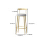 Modern Style Iron Bar Stool with Footrest Low Back Milk Tea Shop Simple Bar Stool Clearhalo 'Bar Furniture' 'Bar Stools' 'bar_stools' 'furn' 'furn_bar_stools' 'furniture_bar_stools' 'Kitchen & Dining Furniture' 'kitchen&dining_furn' 'kitchen' 'kitchen_furn' Furniture' 1200x1200_88910c10-a9ae-4afa-ba4b-d9428b3b7f92