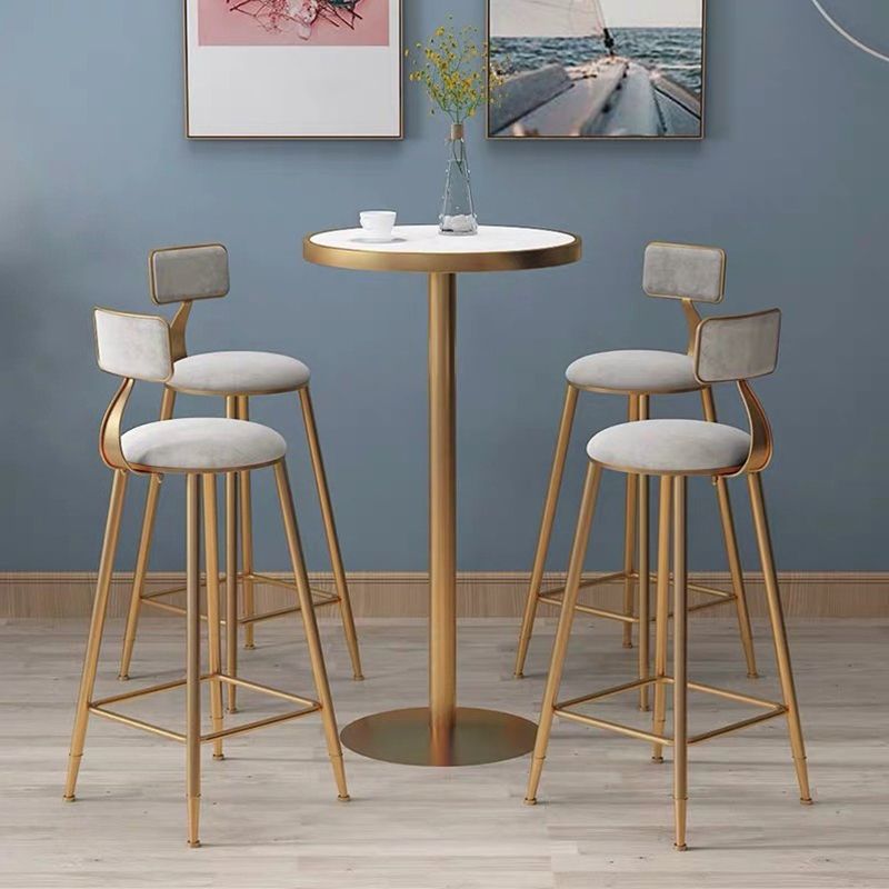 Hedendaagse stijl 1/2/5 stuks Stone Bar Table Set voor woonkamer