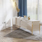 Glam Stone Stand Console Drawers Included Media Console with Legs Clearhalo 'furn' 'furn_tv_stands_entertainment_centers' 'Furniture' 'Living Room Furniture' 'TV Stands & Entertainment Centers' 'TV Stands & Media Storage Furniture' 'tv_stands_entertainment_centers' 1200x1200_889253ba-cef9-4f44-a90a-892b2438a326