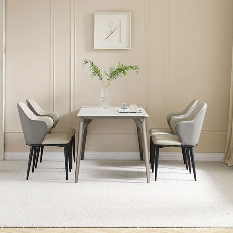 Industrial Armstuhl Metall Wingback Esszimmerstuhl für Esszimmer