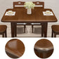 Rectangle 4 Legs Vintage Dining Table Wood Color Extendable Table of Solid Wood Clearhalo ' dining_table' 'Dining Tables & Seating' 'Dining Tables' 'furn' 'furn_dining_table' 'Furniture' 'furniture_dining_table' 'Kitchen & Dining Furniture' 'kitchen&dining_furn' 'kitchen' 'kitchen_dining_table' 1200x1200_889ade01-21af-46be-afee-c89e88ae1cf1