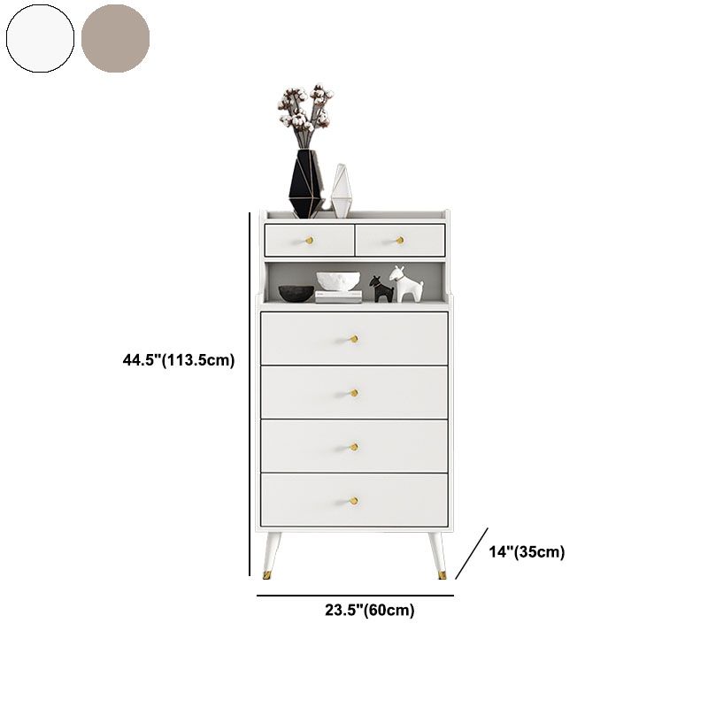 Commode de rangement en pierre moderne de 13,65 pouces de largeur