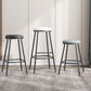 Scandinavian Backless Footrest Barstool Matte Finish Upholstered Home Stool Clearhalo 'Bar Furniture' 'Bar Stools' 'bar_stools' 'furn' 'furn_bar_stools' 'Furniture' 'furniture_bar_stools' 'Kitchen & Dining Furniture' 1200x1200_889d8d58-c9c0-42f5-ae54-333ed4412220