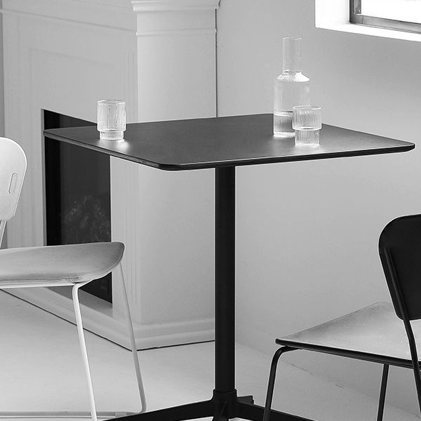 4-foot MDF Dining Site Table Industrial Style Dining Table for Dining Room Clearhalo ' dining_table' 'Dining Tables & Seating' 'Dining Tables' 'furn' 'furn_dining_table' 'Furniture' 'furniture_dining_table' 'Kitchen & Dining Furniture' 'kitchen&dining_furn' 'kitchen' 'kitchen_dining_table' 1200x1200_889e19d3-aced-40dd-934f-e66d969f9296