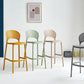 29.53" Plastic Scandinavian Kitchen Dining Room Armless Stool Low Back Bar Stool Clearhalo 'Bar Furniture' 'Bar Stools' 'bar_stools' 'furniture_bar_stools' 'Kitchen & Dining Furniture' 'kitchen&dining_furn' 'kitchen' 'kitchen_furn' Furniture' 1200x1200_88a3faa2-beb2-4702-9ff7-4344097093e3