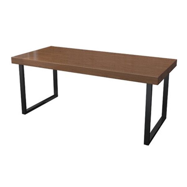 Solid Wood Dining Table Industrial Style Dining Site Table with Sled Base Clearhalo ' dining_table' 'Dining Tables & Seating' 'Dining Tables' 'furn' 'furn_dining_table' 'Furniture' 'furniture_dining_table' 'Kitchen & Dining Furniture' 'kitchen&dining_furn' 'kitchen' 'kitchen_dining_table' 1200x1200_88a77479-d701-4d3c-9f8b-d3652b89db67