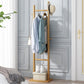 Gorgeous Free Standing Coat Rack Hanging Rail Hooks with Storage Shelf Clearhalo 'Entry & Mudroom Furniture' 'furn' 'furn_hall_tree_coat_racks' 'Furniture' 'Hall Trees & Coat Racks' 'hall_tree_coat_racks' 1200x1200_88aaf7e6-0664-4150-9b46-29f3371d5532