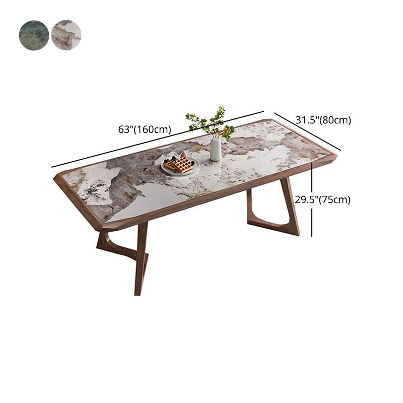 Designer Style 1/4/5/7 Pieces Dining Set Sintered Stone Dining Table with Leather Chairs Clearhalo 'Dining Room Sets' 'Dining Tables & Seating' 'dining_room_set' 'furn' 'furn_dining_room_set' 'Furniture' 'furniture_dining_room_set' 'Kitchen & Dining Furniture' 1200x1200_88ab1424-518f-420f-9b3a-a9ab93b5c231