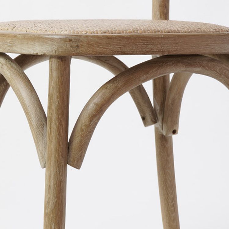 Wood Farmhouse Restaurant Side Chair Slat Back Vintage Tone Dining Chair Clearhalo ' kitchen&dining_furn' 'Dining Chairs' 'Dining Tables & Seating' 'dining_chair' 'furn' 'furn_dining_chair' 'Furniture' 'furniture_dining_chair' 'Kitchen & Dining Furniture' 'kitchen' 1200x1200_88aec943-0db8-43ef-be01-2bc96ada4d25