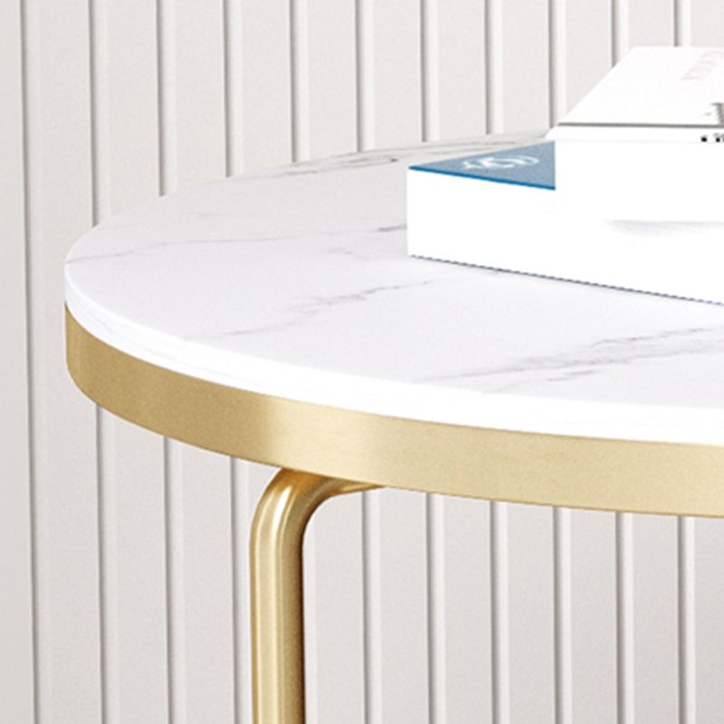 Modern Slate Corner Table Round 3 Legs Side End Table with Storage Clearhalo 'Coffee & Accent Tables' 'End & Side Tables' 'end_side_tables' 'furn' 'furn_end_side_tables' 'Furniture' 'Living Room Furniture' 1200x1200_88af09c1-464a-440a-9fa1-f032533fdceb