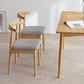 Scandinavian Home Side Chair Open Back Wood Upholstered Dining Room Chair Clearhalo ' kitchen&dining_furn' 'Dining Chairs' 'Dining Tables & Seating' 'dining_chair' 'furn' 'furn_dining_chair' 'Furniture' 'furniture_dining_chair' 'Kitchen & Dining Furniture' 'kitchen' 1200x1200_88b202ac-eb92-4913-9367-c2eb717d2f56