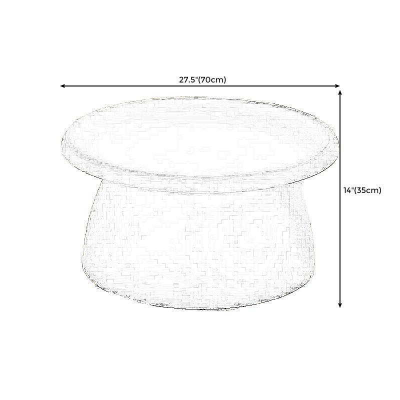 Pedestal Base Diseño Mesa de cóctel Material acrílico Selección multicolor de mesa de café
