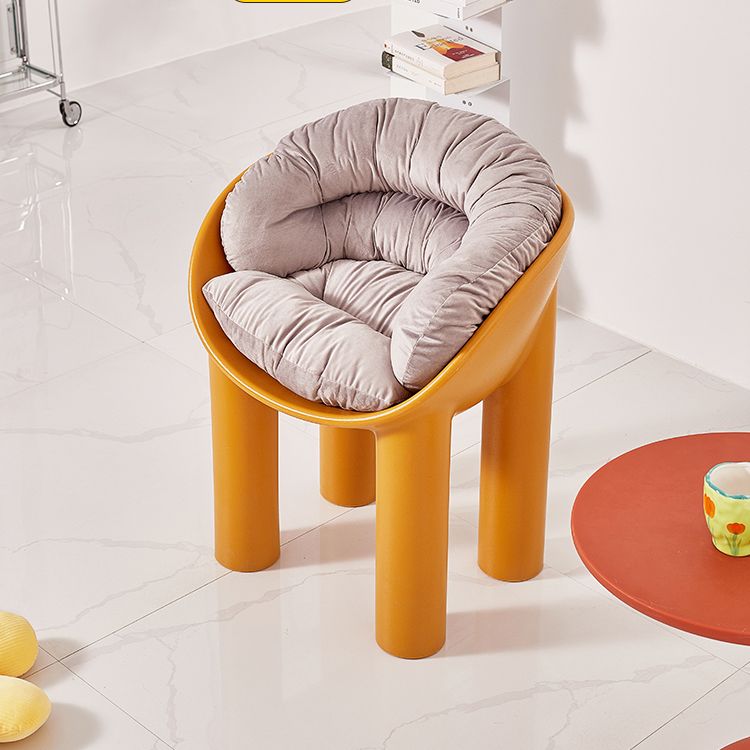 Nordic Style Dining Chairs Kitchen Arm Side Chairs with Plastic Legs (Set of 2) Clearhalo ' kitchen&dining_furn' 'Dining Chairs' 'Dining Tables & Seating' 'dining_chair' 'furn' 'furn_dining_chair' 'Furniture' 'furniture_dining_chair' 'Kitchen & Dining Furniture' 'kitchen' 1200x1200_88b30aa9-8237-40e7-a102-aeaaf3a58773