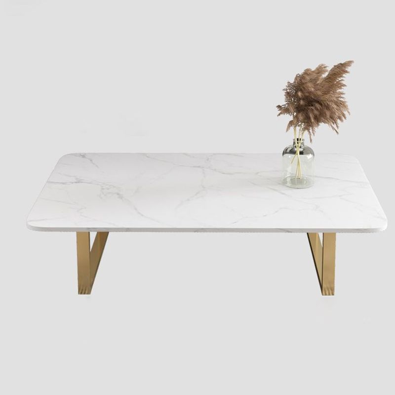Glam Frame Coffee Table Rectangle Slate Top Coffee Cocktail Table Clearhalo 'Coffee & Accent Tables' 'Coffee Tables' 'coffee_tables' 'furn' 'furn_coffee_tables' 'Furniture' 'Living Room Furniture' 1200x1200_88b35345-7580-46de-b648-fe787722fa13
