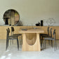 Rectangle Double Pedestal Modern Dining Table Solid Wood Fixed Table Clearhalo ' dining_table' 'Dining Tables & Seating' 'Dining Tables' 'furn' 'furn_dining_table' 'Furniture' 'furniture_dining_table' 'Kitchen & Dining Furniture' 'kitchen&dining_furn' 'kitchen' 'kitchen_dining_table' 1200x1200_88b66898-1388-45c5-8c7c-59f8c9079ec8