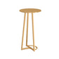 Modern Round Metal Bar Table Set 1/3 Pieces for Kitchen Dining Room