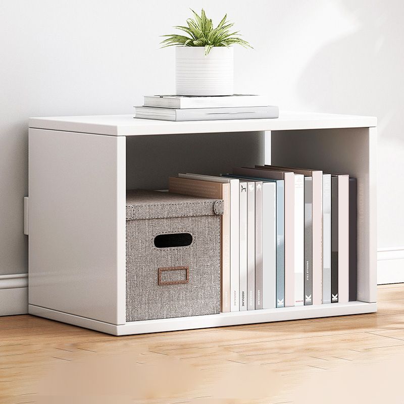 Modern Engineer Wood Bookshelf Open Back Bookcase,17.7"L x 7.9"W x 11"H