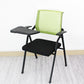 Mid Back Conference Chair Contemporary Upholstered Fixed Arms Chair