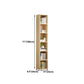 Scandinavian Pine Standard Bookshelf Vertical Closed Back Bookshelf for Living Room Clearhalo 'Bookcases' 'furn' 'furn_bookcases' 'Furniture' 'furniture_bookcases' 'kitchen' 'kitchen_bookcases' 'Living Room Furniture' 'Office Furniture' 1200x1200_88bf7ce9-f43b-41a6-9413-5e5b198ce21c