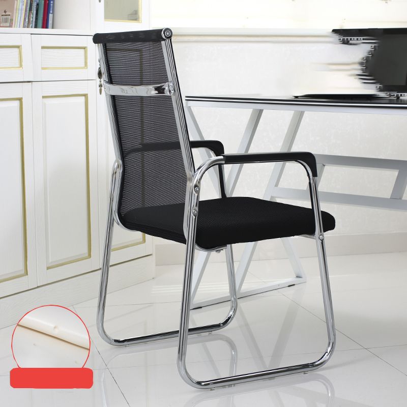 Zeitgenössische Festwaffenstuhl Ergonomic Mid-Back Schreibtischstuhl