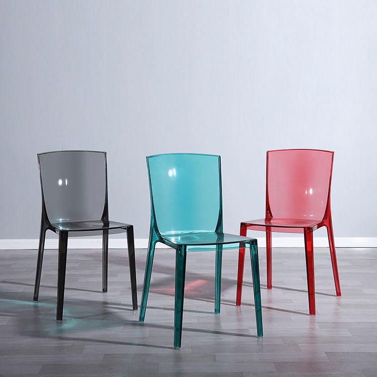 Modern Style Side Chair Plastic Side Dining Chair for Home Use Clearhalo 'Dining Chairs' 'Dining Tables & Seating' 'dining_chair' 'furn' 'furn_dining_chair' 'Furniture' 'Kitchen & Dining Furniture' 1200x1200_88c37a9e-129d-4d0f-8ae1-24dd39ee4527