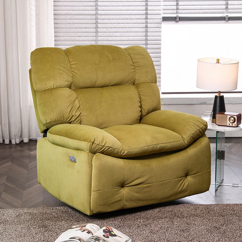 Reckin en tissu contemporain inclinable standard tufté avec appuie-tête réglable