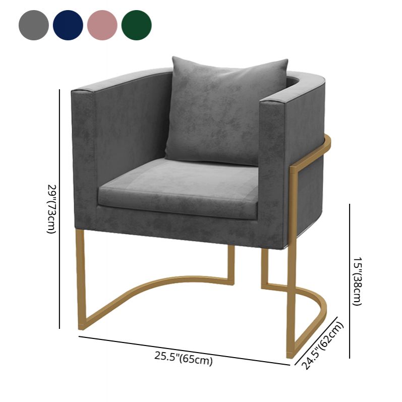 Contemporary Style Upholstered Armless Dining Chairs Solid Back Chairs for Home Clearhalo ' kitchen&dining_furn' 'Dining Chairs' 'Dining Tables & Seating' 'dining_chair' 'furn' 'furn_dining_chair' 'Furniture' 'furniture_dining_chair' 'Kitchen & Dining Furniture' 'kitchen' 1200x1200_88c9688f-2465-4d01-98aa-cff0fa97a213