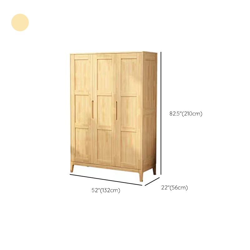 Rubberwood Bedroom Storage Cabinet Traditional Matte Finish Cabinet Clearhalo 'Armoires & Wardrobes' 'armoires_wardrobes' 'Bedroom Furniture' 'furn' 'furn_armoires_wardrobes' 'Furniture' 1200x1200_88cd3785-bbfc-4a6d-aafd-7a9f0784c256