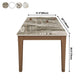 Rectangle Dining Site Table Midcentury Style Stone Dinner Room Kitchen Table Clearhalo ' dining_table' 'Dining Tables & Seating' 'Dining Tables' 'furn' 'furn_dining_table' 'Furniture' 'furniture_dining_table' 'Kitchen & Dining Furniture' 'kitchen&dining_furn' 'kitchen' 'kitchen_dining_table' 1200x1200_88cd7ce9-8c90-4f8b-8eaa-f95a5e8efbb3